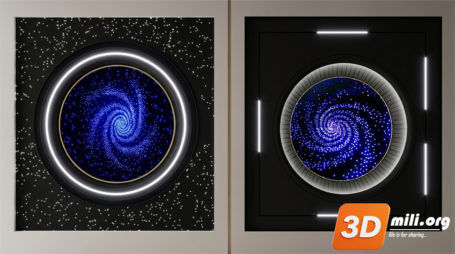 Ceiling Decoration Skp Files